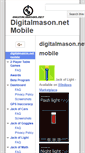 Mobile Screenshot of mobile.digitalmason.net